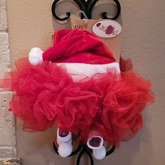 Elly and Emmy tulle photo op set tu-tu outfit newborn 0-3 months - Picture 1 of 7